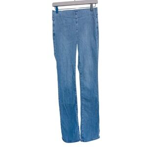 NYDJ Women's Gray  Slim Bootcut Pull‎ On Jeans  size Small Tall (0T, 2T, 4T)